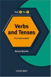 Cover of: Test It, Fix It - English Verbs and Tenses