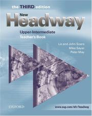 Cover of: New Headway by Liz Soars, John Soars, Mike Sayer, Peter May undifferentiated