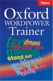 Cover of: Oxford Wordpower