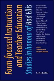 Cover of: Form-focused Instruction and Teacher Education