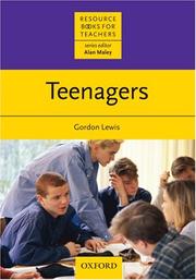 Teenagers (Resource Books for Teachers) by Gordon Lewis