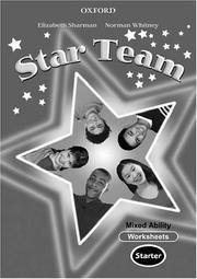 Cover of: Star Team Starter: Mixed Ability Worksheets