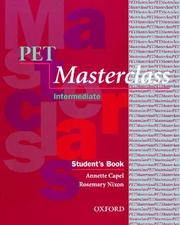 Cover of: PET Masterclass Introductory Module: Student Book Pack