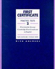 Cover of: First Certificate Practice Tests