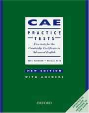 Cover of: CAE Practice Tests