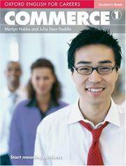 Cover of: Oxford English for Careers: Commerce 1: Student's Book