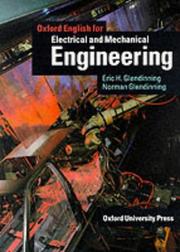 Oxford English for Electrical and Mechanical Engineering by Eric H. Glendinning