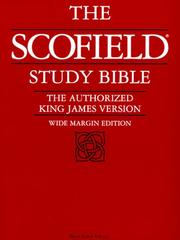 Cover of: The Old ScofieldRG Study Bible, KJV, Wide Margin Edition
