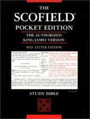 Cover of: The Old ScofieldRG Study Bible, KJV