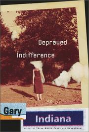 Cover of: Depraved indifference