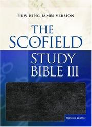 Cover of: The ScofieldRG Study Bible III, NKJV: New King James Version