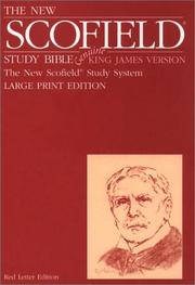 Cover of: The New ScofieldRG Study Bible, KJV, Large Print Edition: King James Version