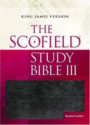 Cover of: The ScofieldRG Study Bible III, KJV