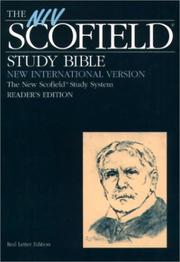 Cover of: The NIV ScofieldRG Study Bible, Reader's Edition: New International Version
