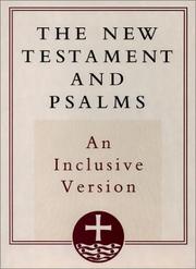 Cover of: The New Testament and Psalms: A New Inclusive Version