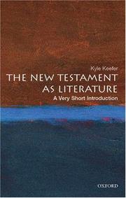 Cover of: The New Testament As Literature: A Very Short Introduction (Very Short Introductions)