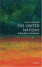 Cover of: The United Nations: A Very Short Introduction (Very Short Introductions)