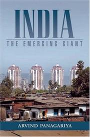 Cover of: India by Arvind Panagariya