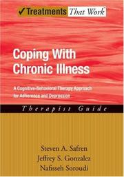 Cover of: CBT for Depression and Adherence in Individuals with Chronic Illness: Therapist Guide (Treatments That Work)