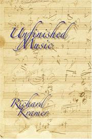 Cover of: Unfinished Music