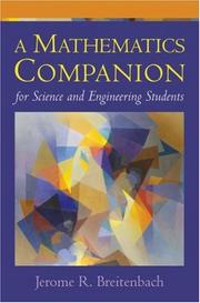 Cover of: A Mathematics Companion for Science and Engineering Students