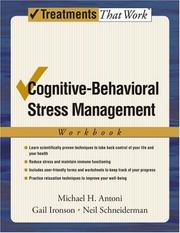 Cover of: Cognitive-Behavioral Stress Management: Workbook (Treatments That Work)