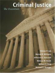 Cover of: Criminal Justice | Steven P. Lab