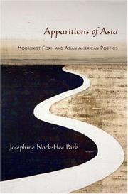 Cover of: Apparitions of Asia by Josephine Park