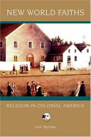 Cover of: New World Faiths: Religion in Colonial America (Religion in American Life)