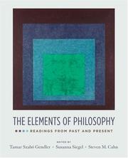 Cover of: The Elements of Philosophy: Readings from Past and Present