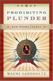 Prohibiting plunder by Wayne Sandholtz