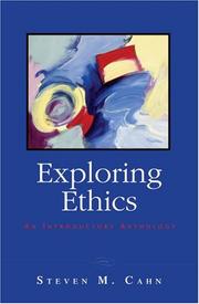 Cover of: Exploring Ethics by Steven M. Cahn