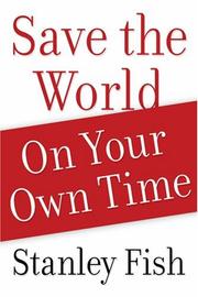 Cover of: Save the World on Your Own Time