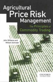 Cover of: Agricultural Price Risk Management