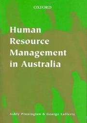 Cover of: Human Resource Management in Australia by Ashly Pinnington, George Lafferty