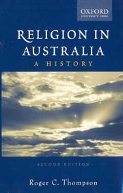 Cover of: Religion in Australia