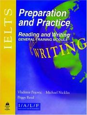 Cover of: IELTS Preparation and Practice by Vladimir Pejovic, Michael Nicklin, Peggy Read