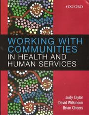 Cover of: Working with Communities in Health and Human Services