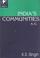 Cover of: India's Communities A-Z: 3 Volume Set: Vol. IV: A-G; Vol. V: H-M; Vol. VI