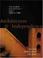 Cover of: Architecture and Independence