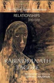 Cover of: Relationships (Jogajog) (Oxford Tagore Translations) by Rabindranath Tagore