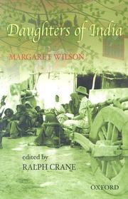 Cover of: Daughters of India by Margaret Wilson