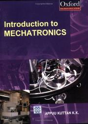 Cover of: Introduction to Mechatronics by K.K. Appukuttan