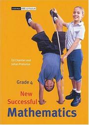 Front cover of New Successful Mathematics Intermediate Phase: Gr 4 by J. Pretorius