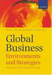 Cover of: Global Business: Environments and Strategies: Managing for Global Competitive Advantage