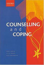 Cover of: Counselling and Coping