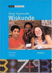 Cover of Nuwe Suksesvolle Wiskunde by Werner Ladewig