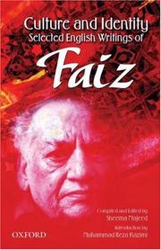 Cover of: Culture and Identity: Selected English Writings of Faiz