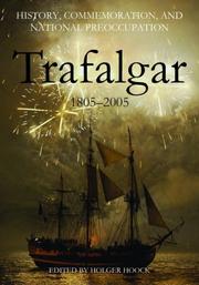 Cover of: History, Commemoration and National Preoccupation: Trafalgar 1805-2005 (British Academy Occasional Paper)