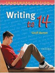 Cover of: Writing to 14 by Geoff Barton